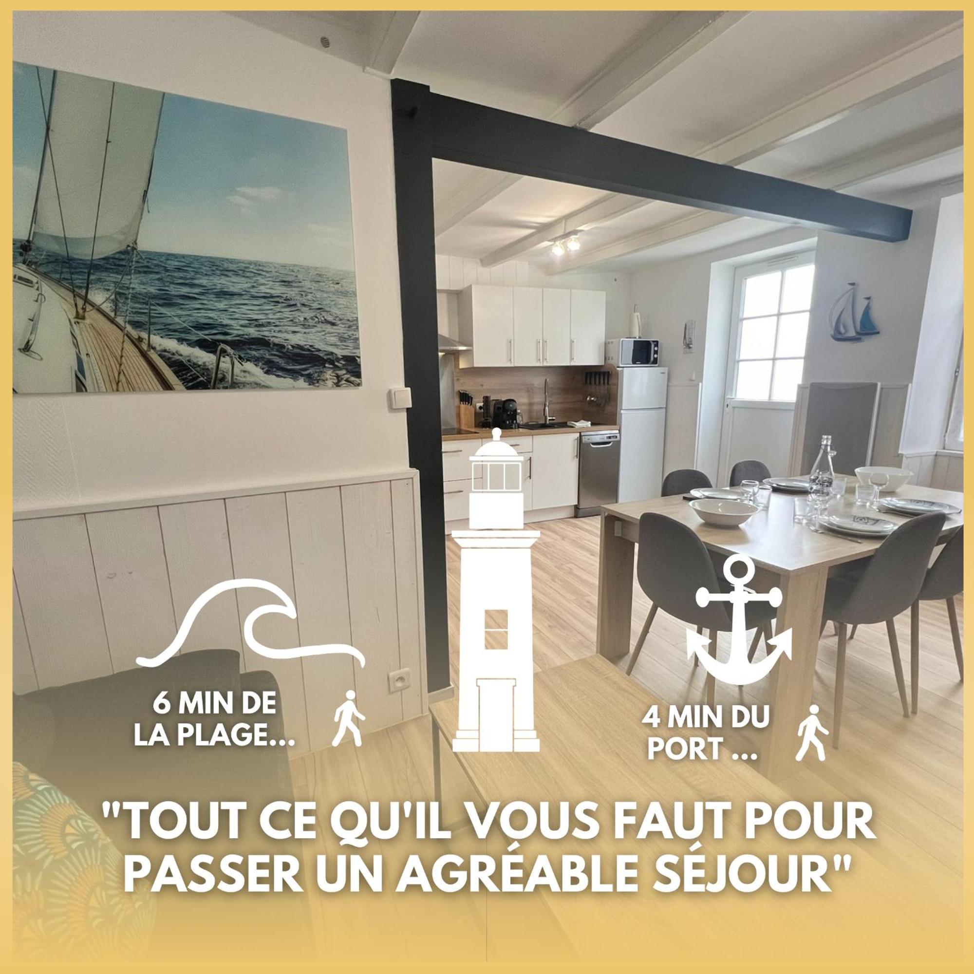 Le Phare De La Cotiniere - Proche Port Et Centre Ville La Flotte Exterior photo